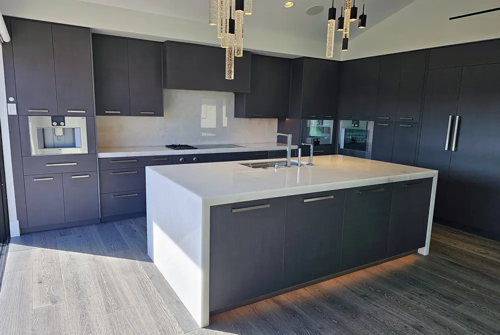 Complete kitchen tile and floor installation in Brea